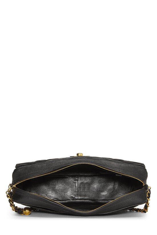 Chanel Black Lizard Classic Quilted Camera Case Bag – Boutique Patina