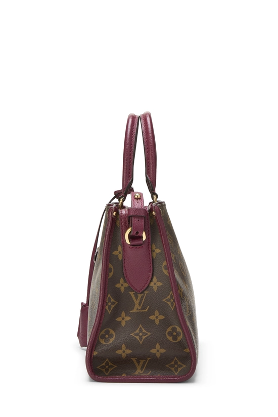 Purple Monogram Canvas Popincourt PM NM, , large image number 2