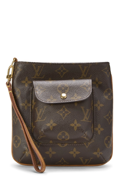 Monogram Canvas Partition Pouch