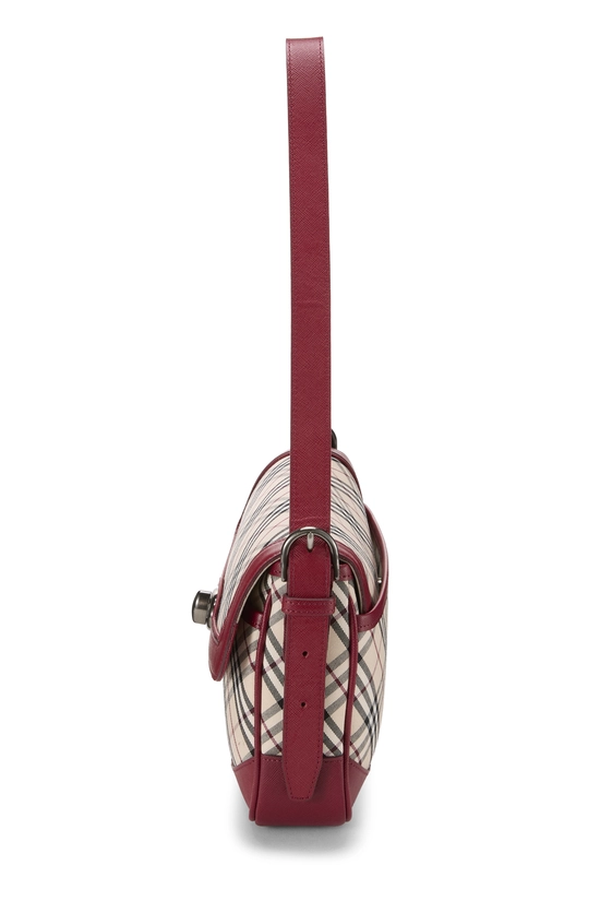 Red House Check Jacquard Turnlock Shoulder Bag, , large image number 2