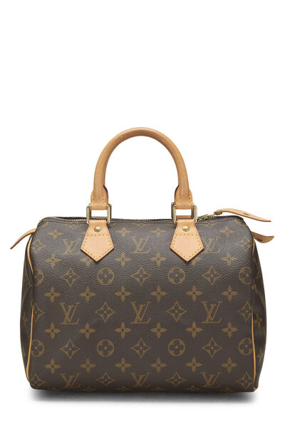 Monogram Canvas Speedy 25