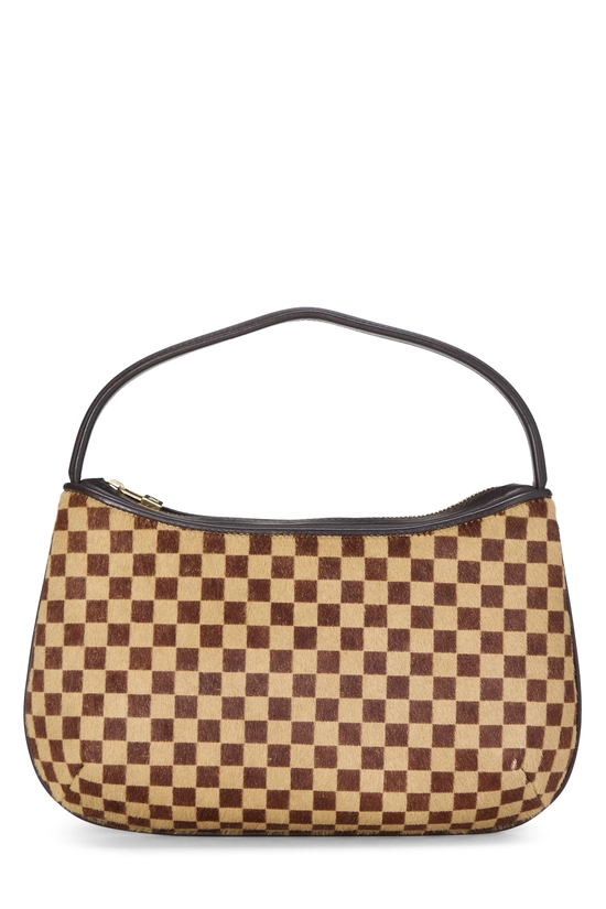 Brown Damier Sauvage Tiger Pochette, , large image number 0