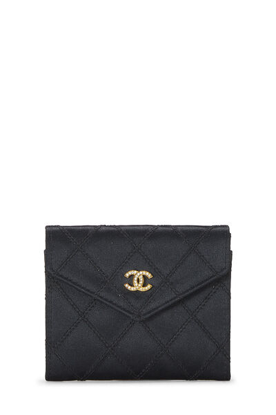 Chanel Card Holder, Blue, One Size