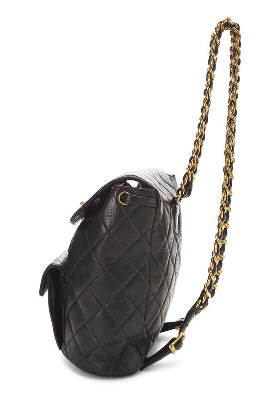 Chanel 1992 Vintage Medium Drawstring Bucket Bag Black Lambskin 24k GH –  Boutique Patina
