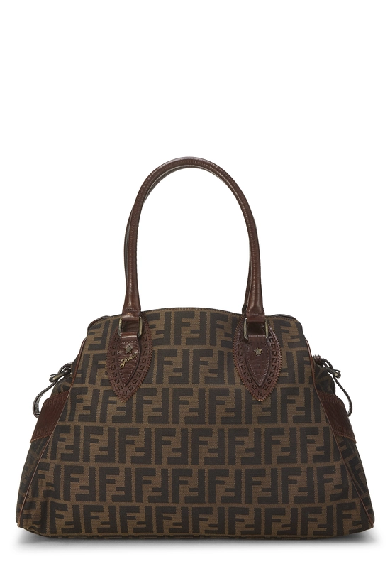 Brown Zucca Canvas Bag Du Jour Medium, , large image number 0