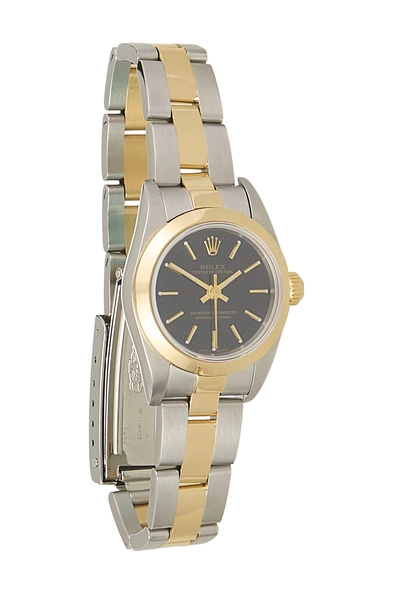 Black Two-Tone Oyster Perpetual 76183 26mm