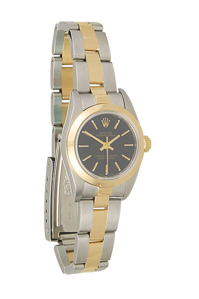 Black Two-Tone Oyster Perpetual 76183 26mm