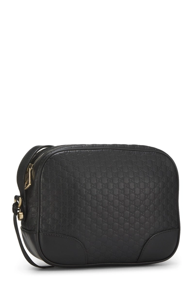 Black Microguccissima Bree Crossbody , , large