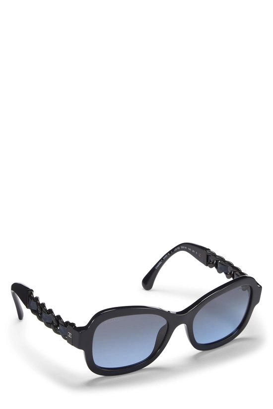 Black Acetate Sunglasses 5465, , large image number 1