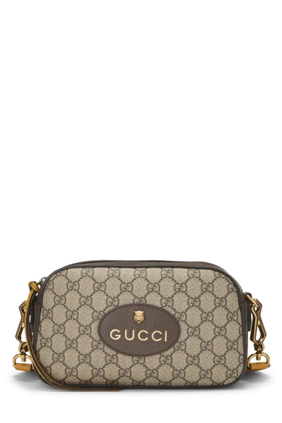 Brown GG Supreme Canvas Neo Vintage Messenger