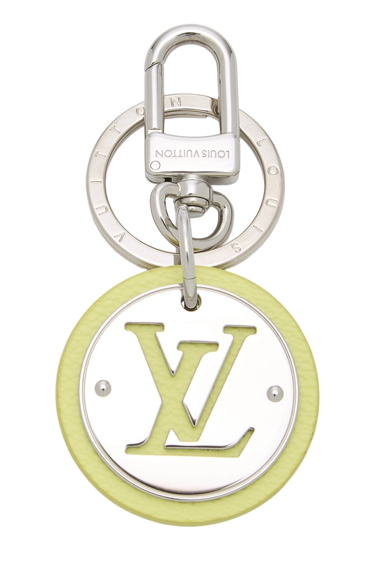 Silver Cutout Circle Logo Key Holder, , large image number 0
