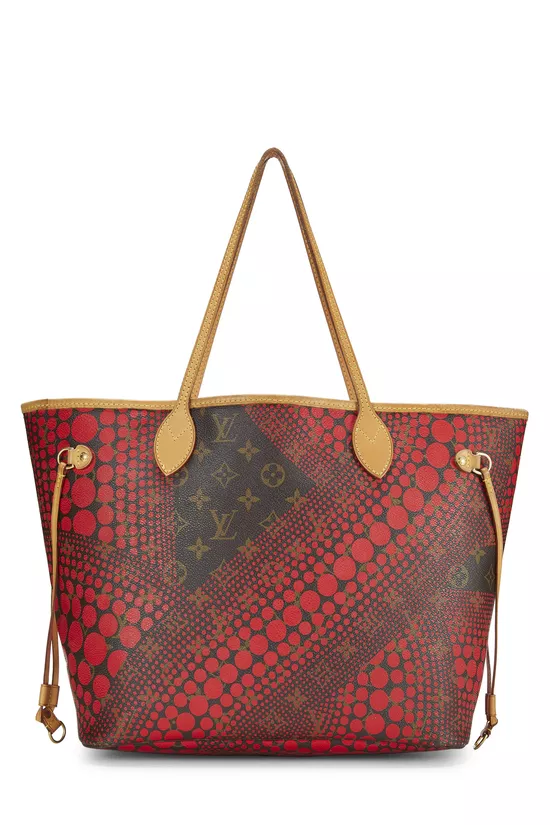Yayoi Kusama x Louis Vuitton Red Monogram Dots Infinity Neverfull MM, , large image number 3