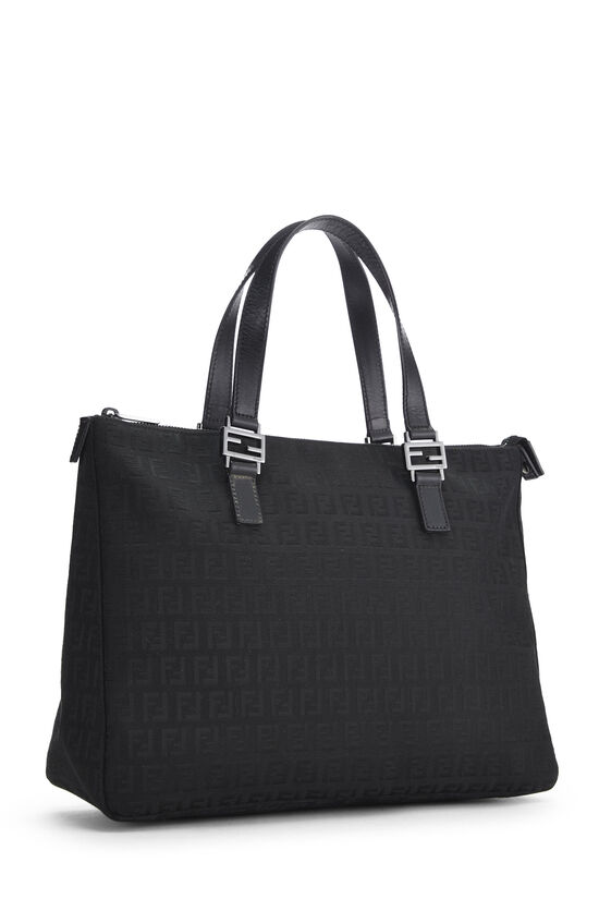 Black Zucchino Canvas Tote Small, , large image number 2