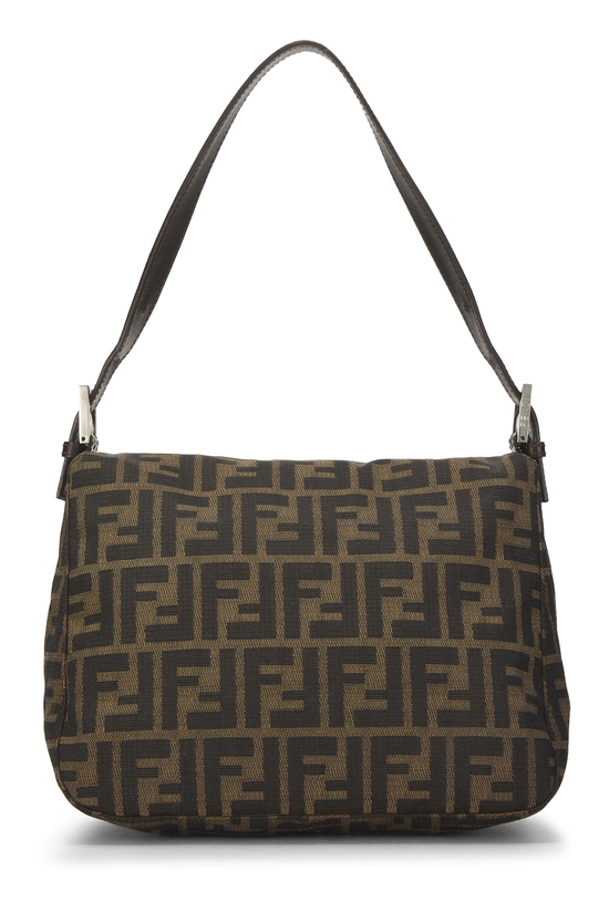 Brown Zucca Canvas Shoulder Bag, , large image number 3