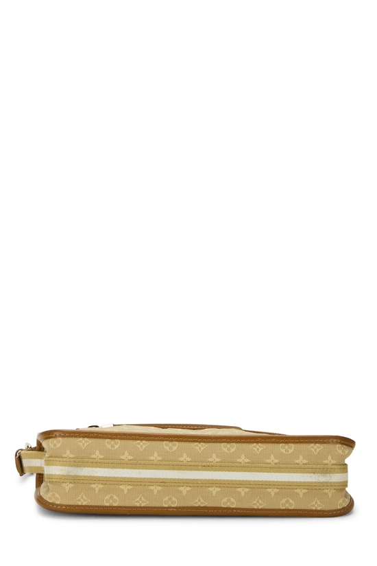 Beige Monogram Mini Lin Pochette Kathleen , , large image number 4