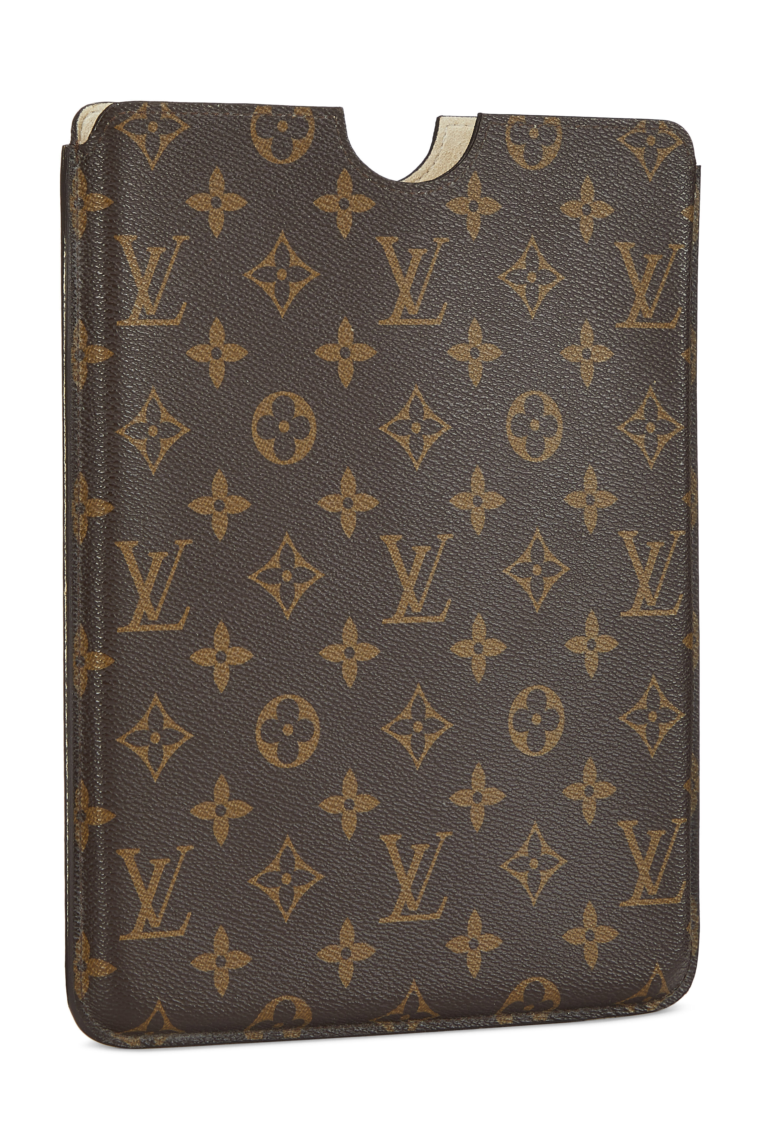 monogram coated canvas