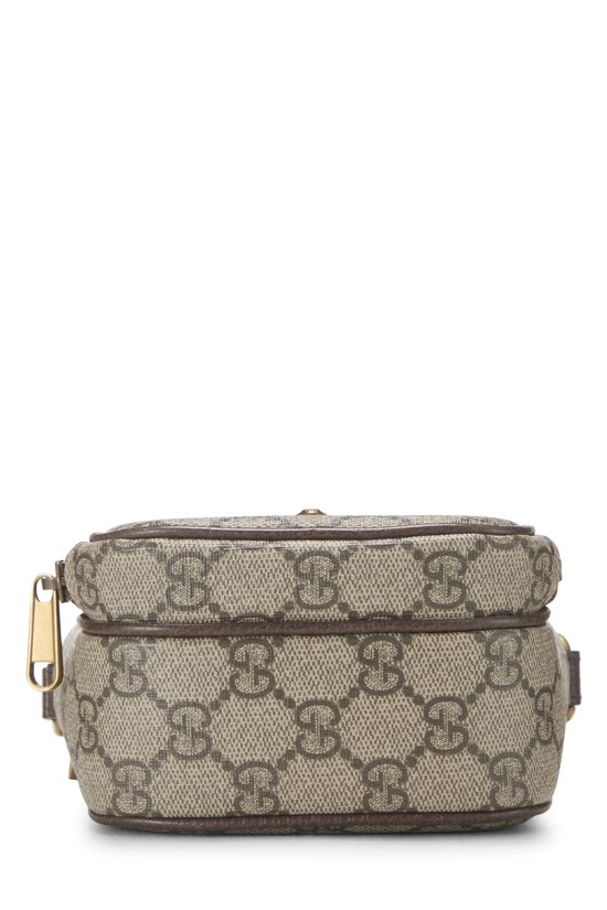 Brown GG Supreme Neo Vintage Double Zip Camera Bag Mini, , large image number 4