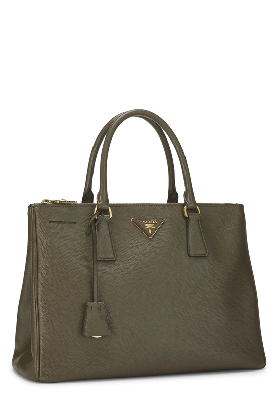 Green Saffiano Executive Tote Medium, , large image number 1
