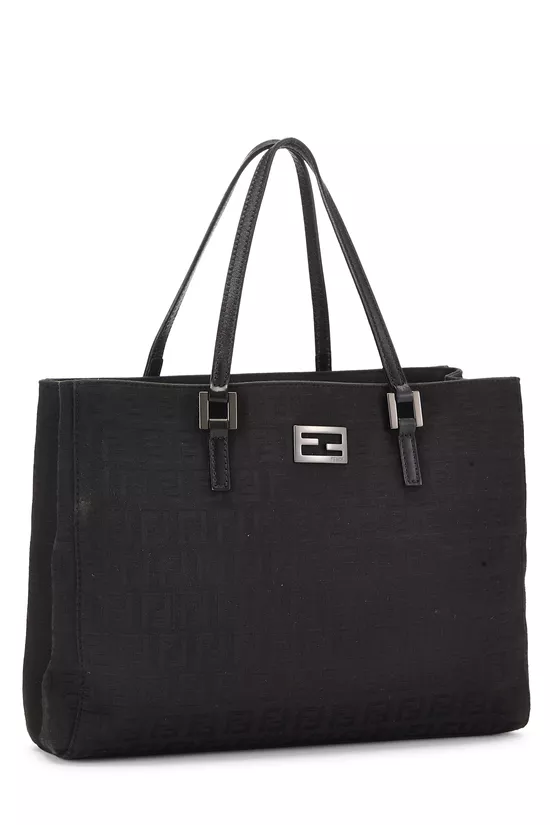 Black Zucchino Canvas Tote Small, , large image number 1