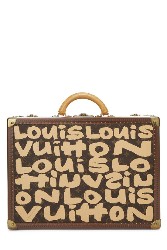 Louis Vuitton x Stephen Sprouse Brown Monogram Coated Canvas & Vachett