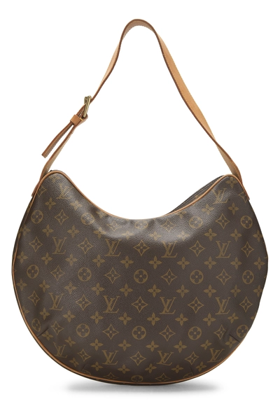 Monogram Canvas Croissant GM