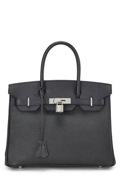 Black Epsom Birkin 30