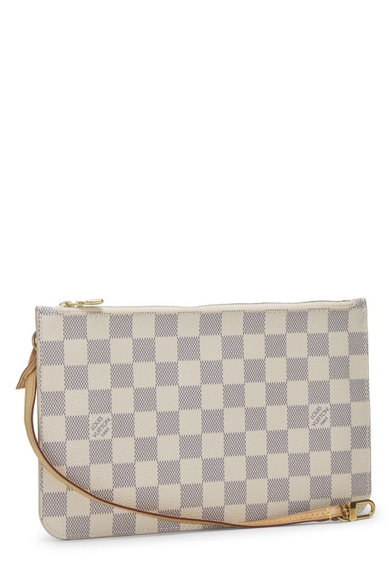 Damier Azur Neverfull Pouch, , large image number 1
