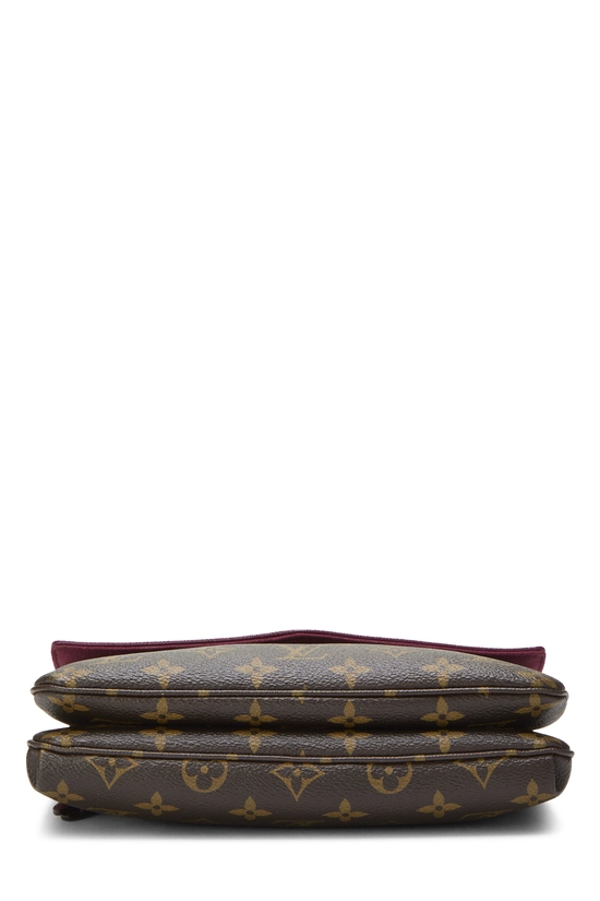 Purple Monogram Canvas Twice, , large image number 4