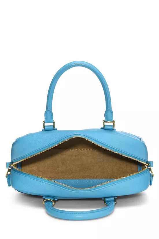 Blue Calfskin Leather Amazona 23, , large image number 5