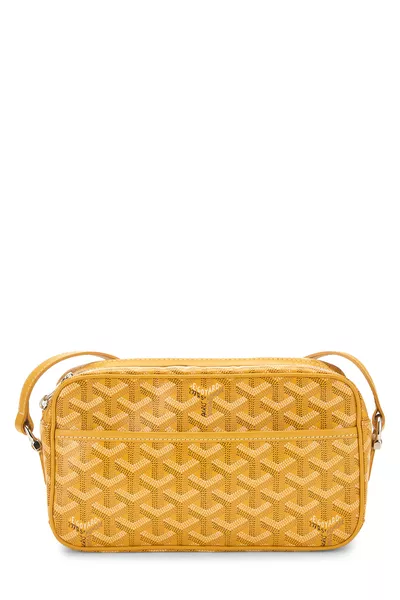 Yellow Goyardine Cap-Vert Crossbody Bag PM