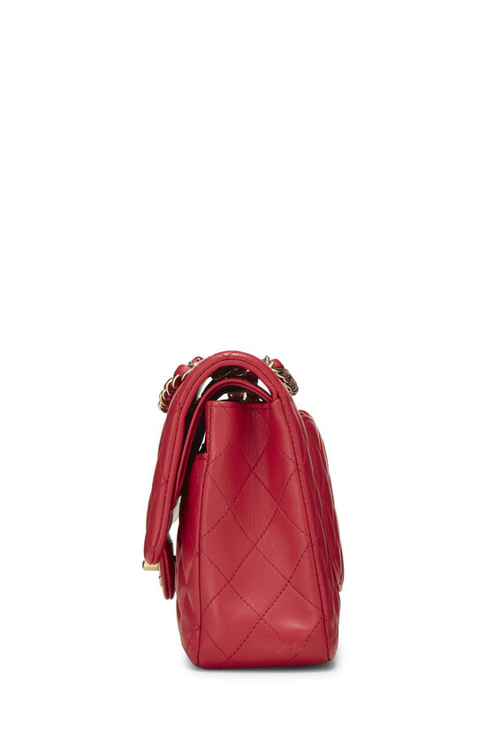 Pink Quilted Lambskin Classic Double Flap Medium, , large image number 2