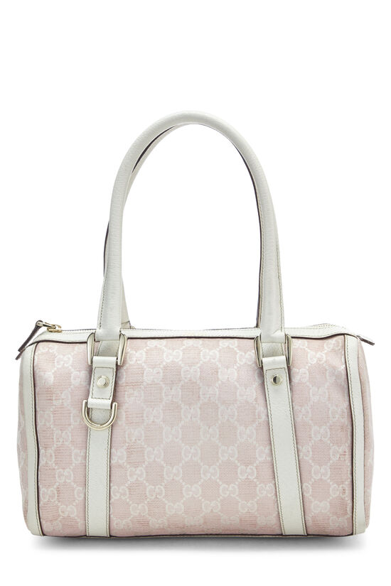 Pink Original GG Canvas Abbey Boston Handbag, , large image number 0