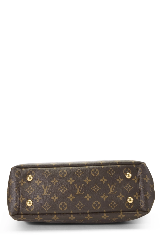Red Monogram Canvas Pallas Shopper, , large image number 4
