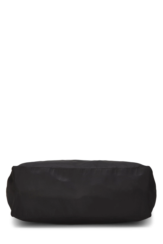 Black Nylon Convertible Handbag, , large image number 4