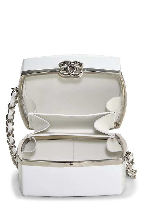 White Patent Leather Minaudiere, , large image number 5