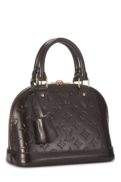 Louis Vuitton Amarante Monogram Vernis Alma BB — photo 2