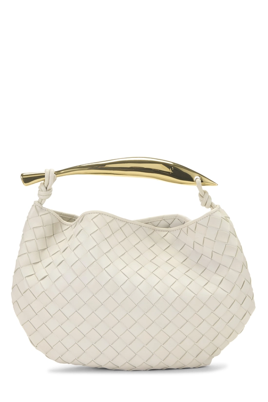 White Intrecciato Sardine Bag, , large image number 0