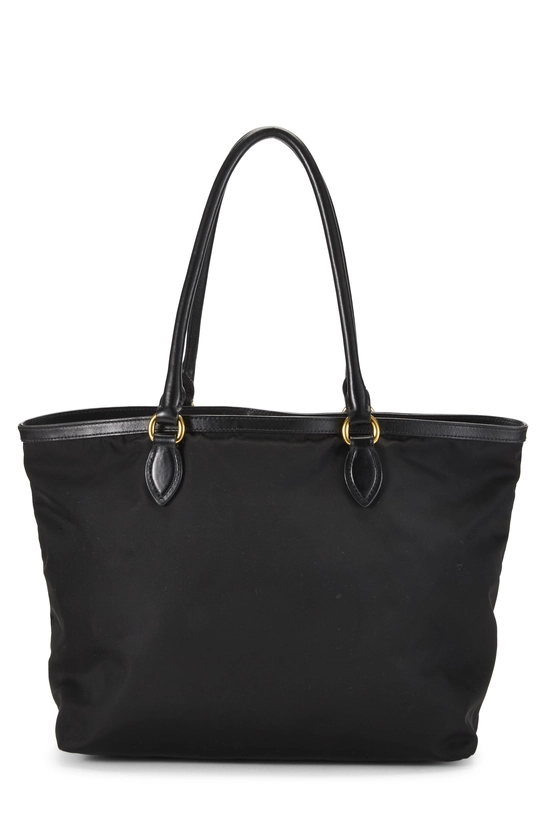 Black Nylon Handbag, , large image number 4