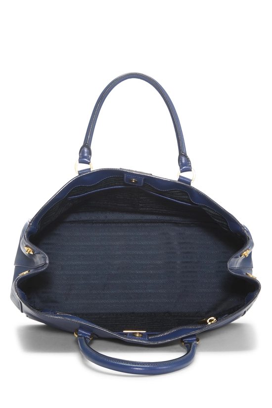 BF100 ブルーバック カーペンター G621 Pre-Owned Blue Saffiano Gardener's Tote Large QNB4VL3RB5000