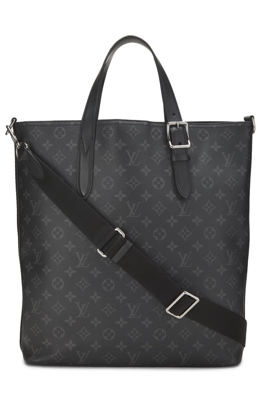 Black Monogram Eclipse Apollo Tote, , large image number 4