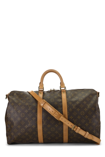 Louis Vuitton Monogram Canvas Keepall Bandouliere Bag 50 — photo 1