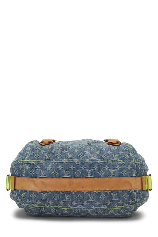 Louis Vuitton Limited Edition Monogram Denim XL Hobo Bag