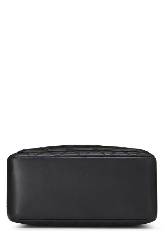 Black Quilted Lambskin 'CC' Handbag Mini, , large image number 4
