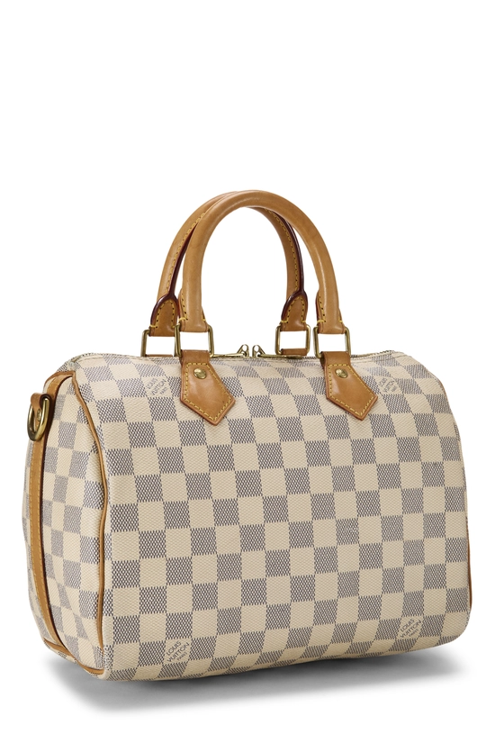 Damier Azur Speedy Bandouliere 25, , large image number 1