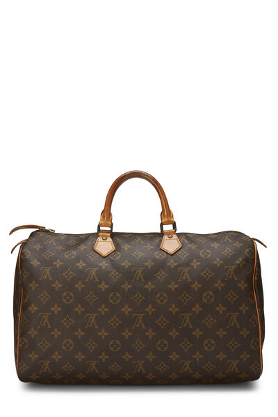 Monogram Canvas Speedy 40, , large