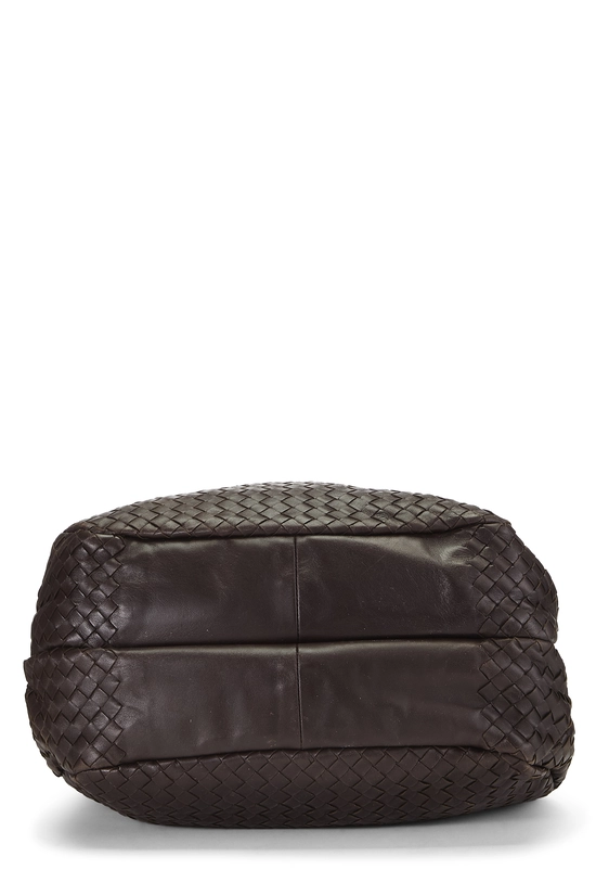 Brown Intrecciato Campana Tote Small, , large image number 4