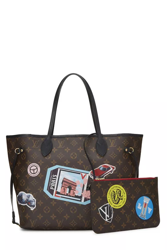 Monogram Canvas World Tour Neverfull MM NM, , large image number 3