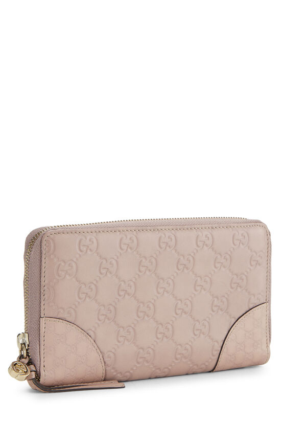 Pink Guccissima Bree Wallet, , large image number 1