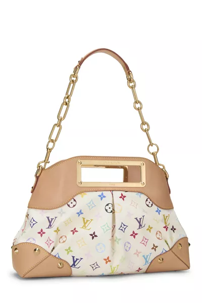 Takashi Murakami x Louis Vuitton White Monogram Multicolore Judy MM, , large