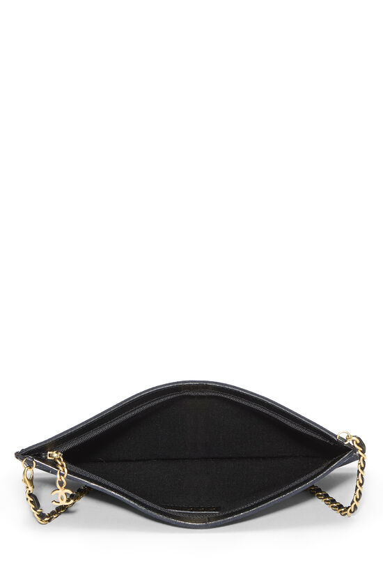 Navy Canvas Icon Print Pouch, , large image number 3